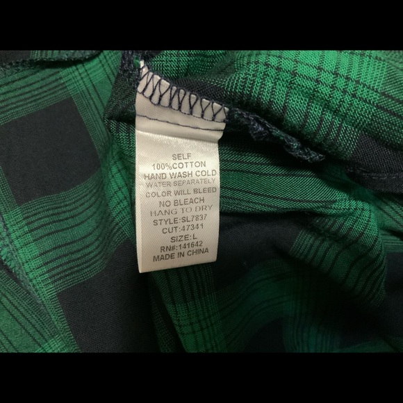 Ladies crop tie shirt - Picture 7 of 7